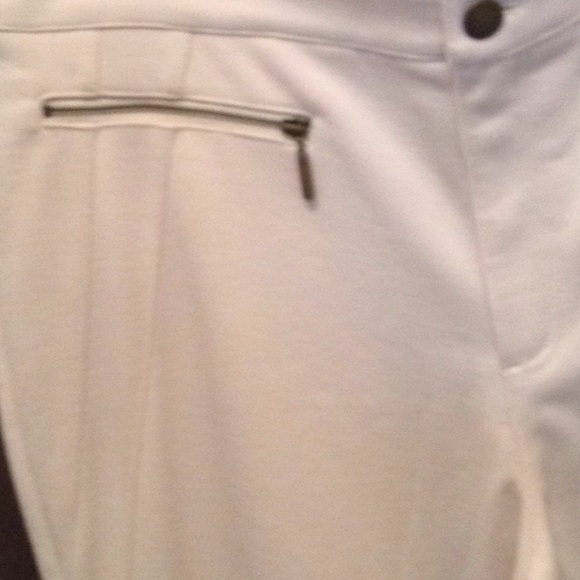 MARC BOWER PONTE KNIT OFF WHITE PANTS NOT WORN - Picture 4 of 6